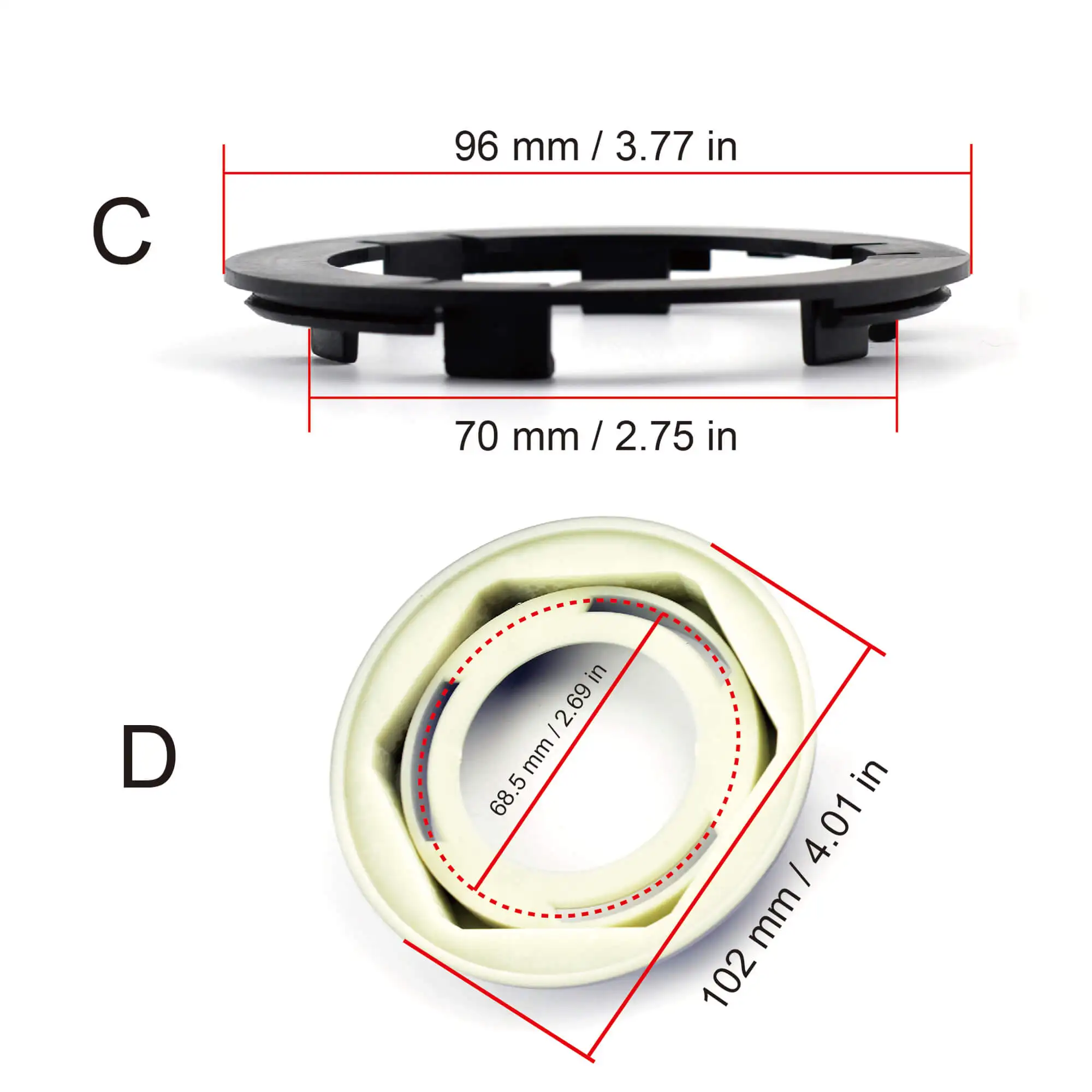 1pc RZ RN RY Wheel Center Cap For Rim 0923131 0924187 0924030 E30 E34 E39 Refits Hub Cover Twist Hex Nut Cover Car Accessories