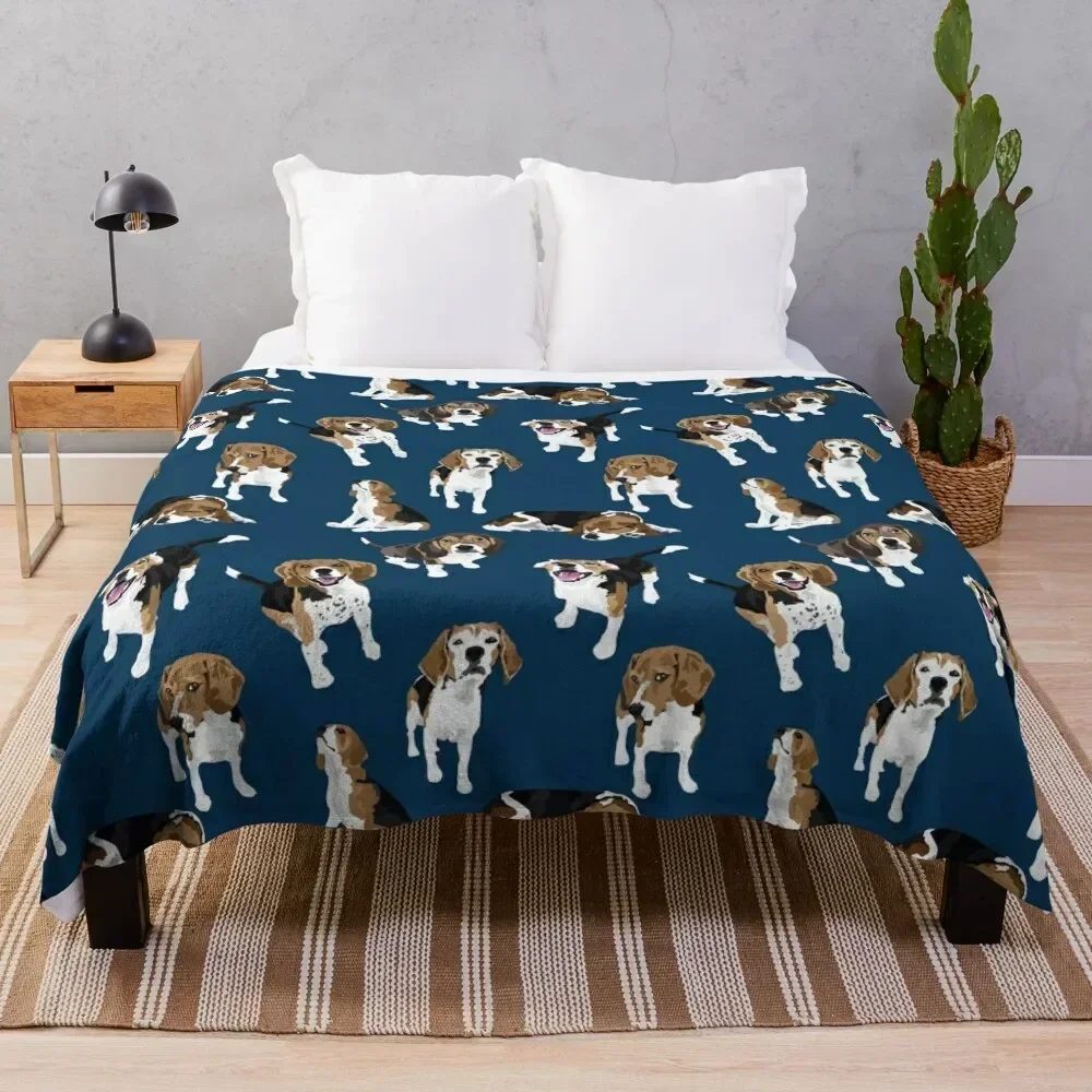 

Beagle Throw Blanket Warm Comfortable Blanket Gift for Parents Friends
