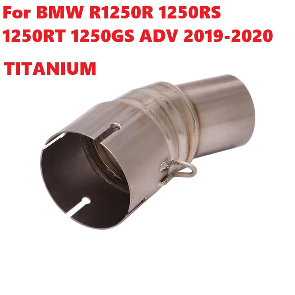High - Efficiency Muffler System For BMW R1250R 1250RS 1250RT 1250GS ADV 2019-2020 Motorcycle exhaust Middle Link pipe Tubes