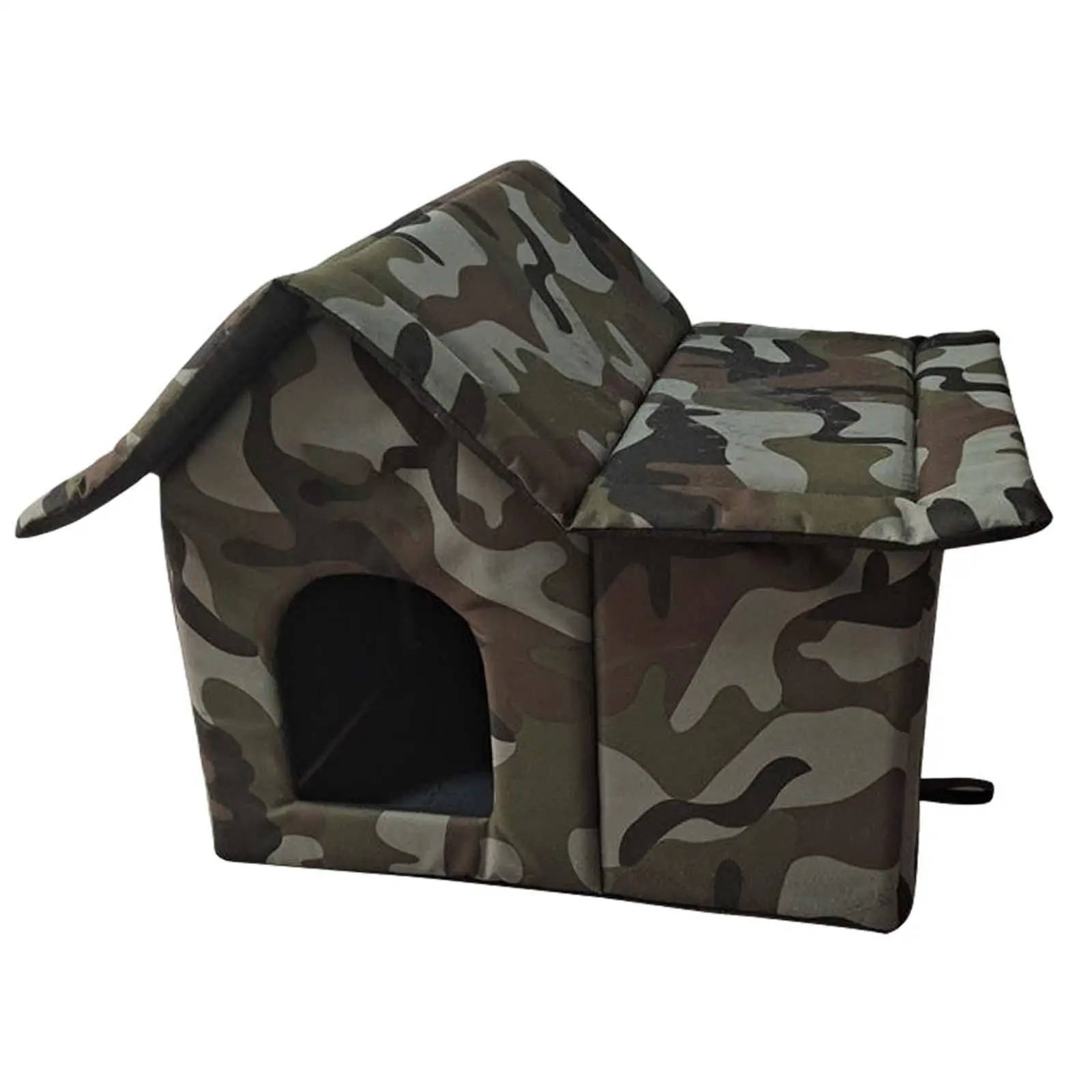 Pet Shelter Rainproof Outdoor Cat House for Cats Dogs for Indoors Outdoors