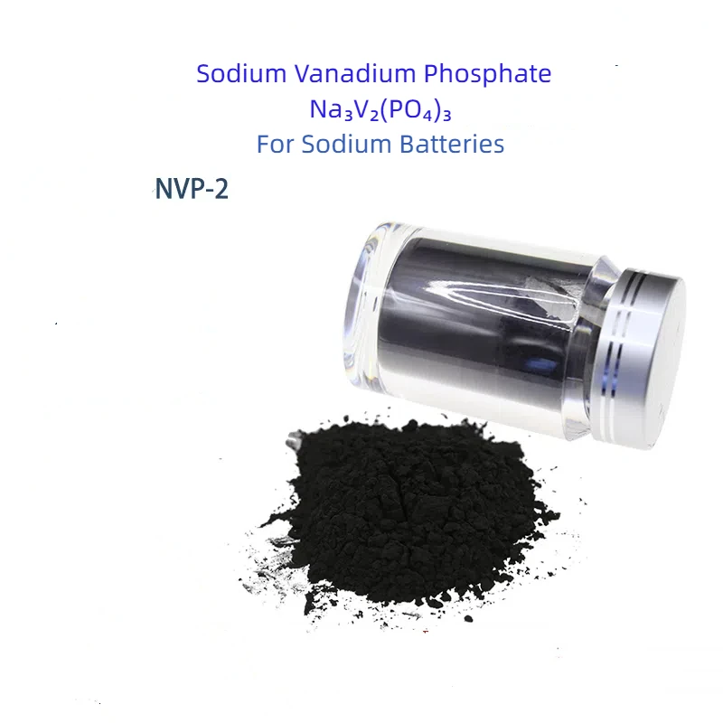 Lab Grade NVP Cathode Powder High-Capacity Sodium Vanadium Phosphate For Na-ion Batteries| NVP-2 1.6um for Sodium Batteries