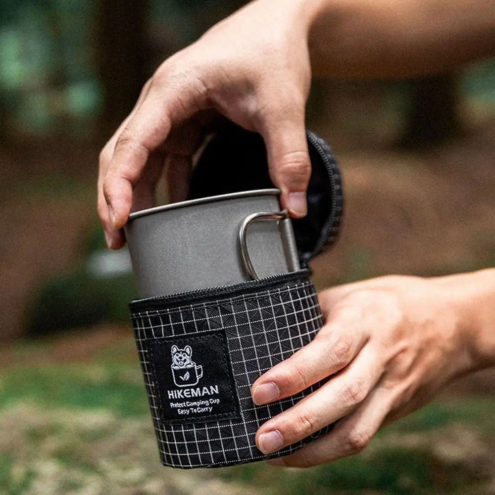 

Portable Outdoor Tea Cup Bag Multi-Functional Cylindrical Outdoor Tea Set Protection Thickened Anti-collision 3 Colors