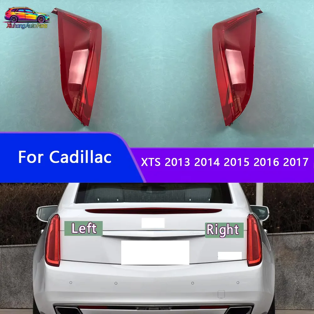 For Cadillac XTS 2013 2014 2015 2016 2017 Lamp Shade Headlamp Shell Transparent Lampshade Headlight Cover Lens Plexiglass
