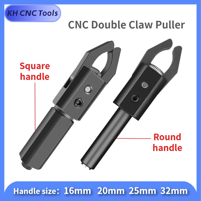CNC Lathe Automatic Puller 2-50mm Round / Square Shank Bar Puller Lathe Feeder Machine Tool Turning Boring LLQ-W16/20/25/32