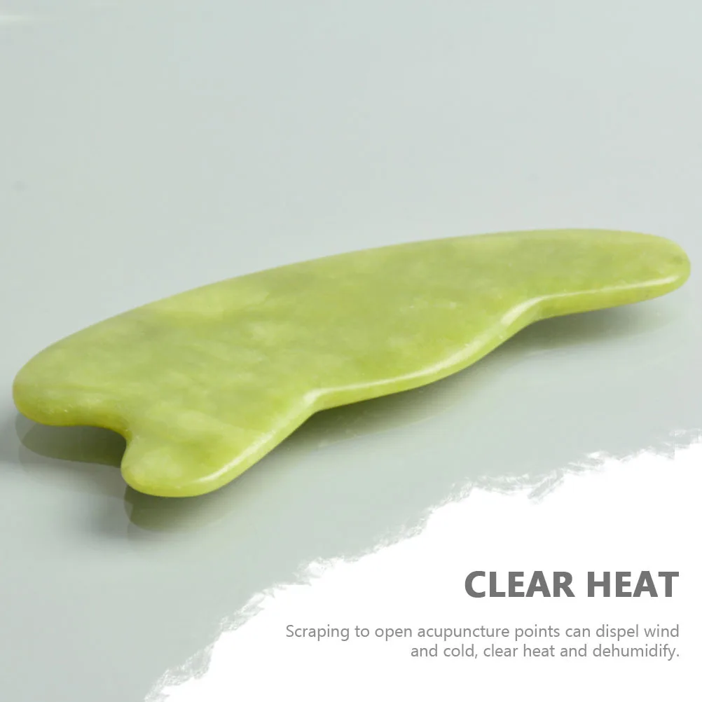 

2 Pcs Scraper Massage Scraping Board Body Therapy Massaging Green Tool for Face
