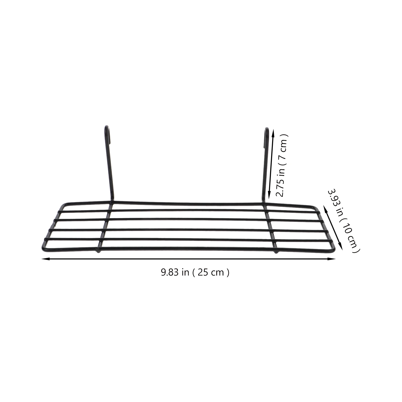 

Parrot Birdcage Grid Wall Shelf Iron Frame Display Storage Small Plant Hanging Hooks Cockatiel Perch Accessories Stable Durable