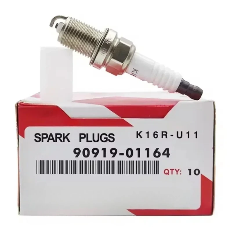 Bujía 90919-01164 K16RU11 para Toyota Corolla Paseo Crown Yaris Tercel Wish Will Cypha Corsa MR2 OPA Platz Corona Carina E