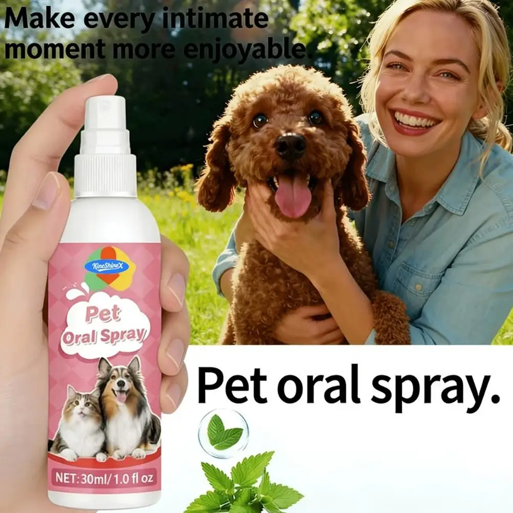 1/2/3Pcs Pet toothpaste and oral spray,remove tartar and keep breath fresh. Primarily designed for pets of all ages