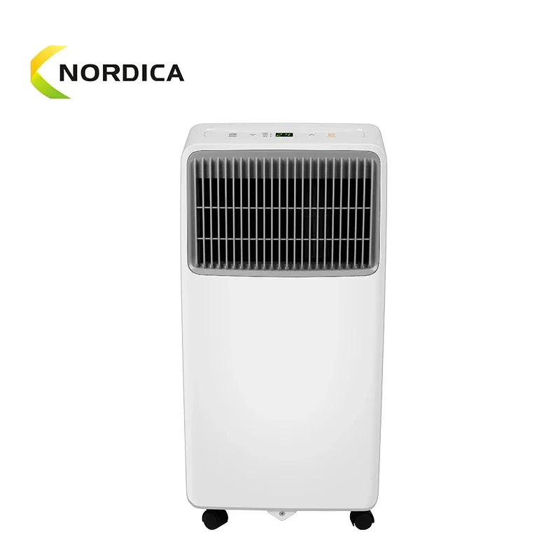 2 مروحة تبريد ذات سرعة مروحة لإزالة الرطوبة 3 في 1 مكيف هواء محمول بقدرة 5000 بوصة