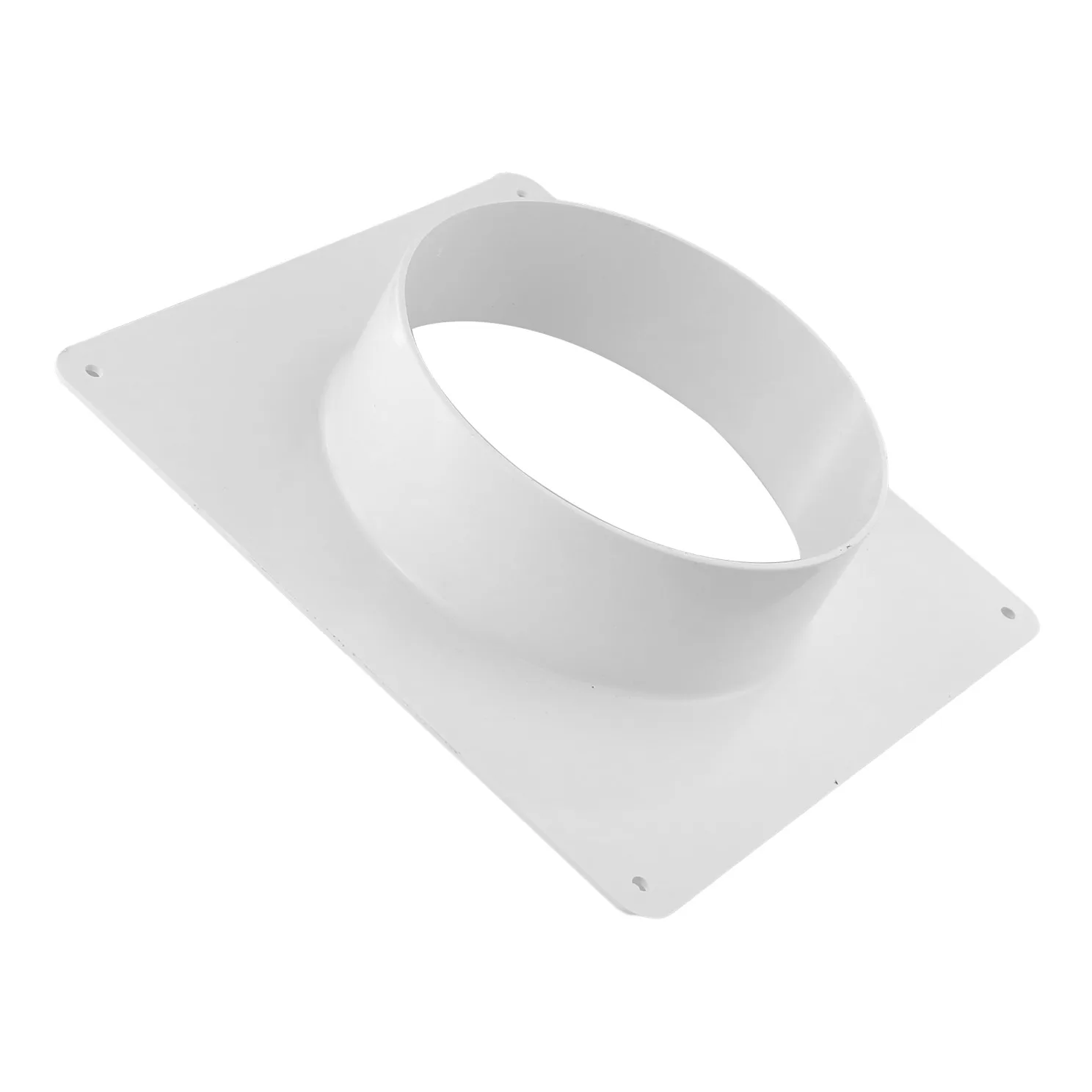 Air Vent Duct Connector หน้าแปลนตรงท่อระบายอากาศท่อพลาสติกเครื่องมือ Home Improvement ระบบระบายอากาศส่วนประกอบ