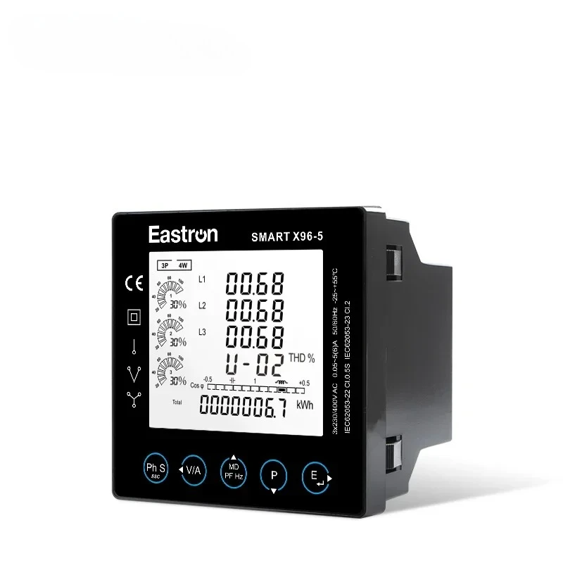 Smart X96-5H Three Phase Multi-Function Power Analyzer Ethernet Port