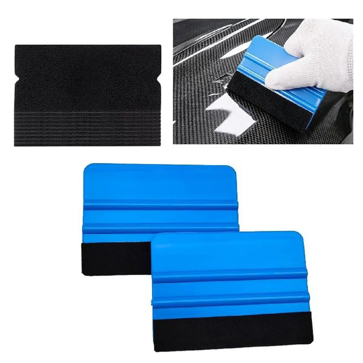 RECOMMENDATION  35pcs Automotive Film Application Tools Car Holder Gloves Safety Cutter Window Film Installation Tool