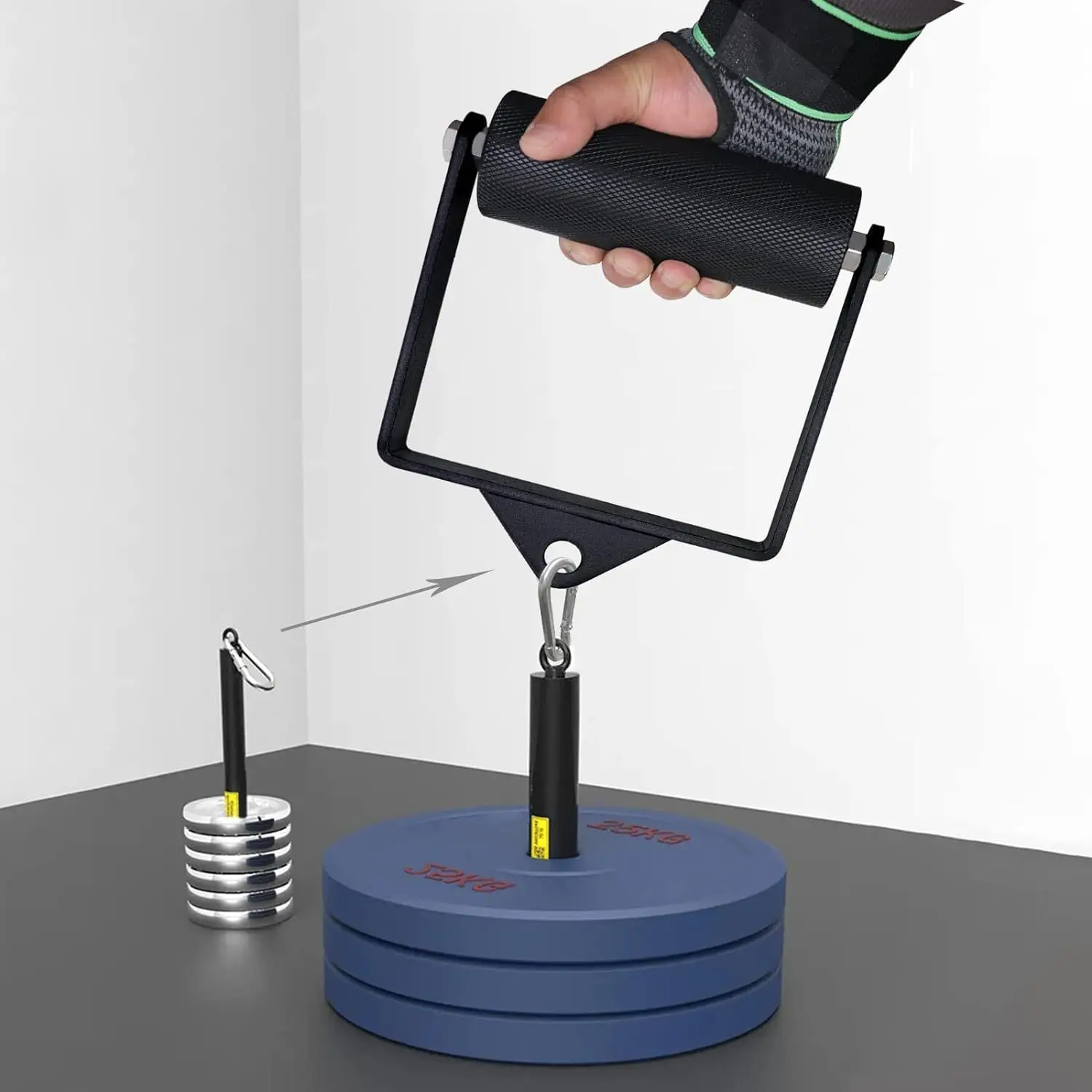 Bold rotating handle, wrist strength, fitness equipment accessories