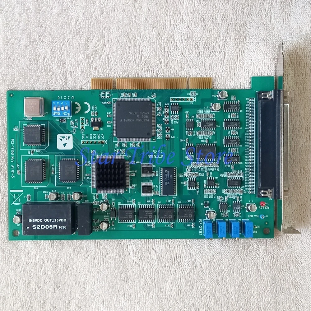 

Карта PCI-1715U Captur, 500K, 12-битная, 32-канальная, изолированная карта аналогового ввода