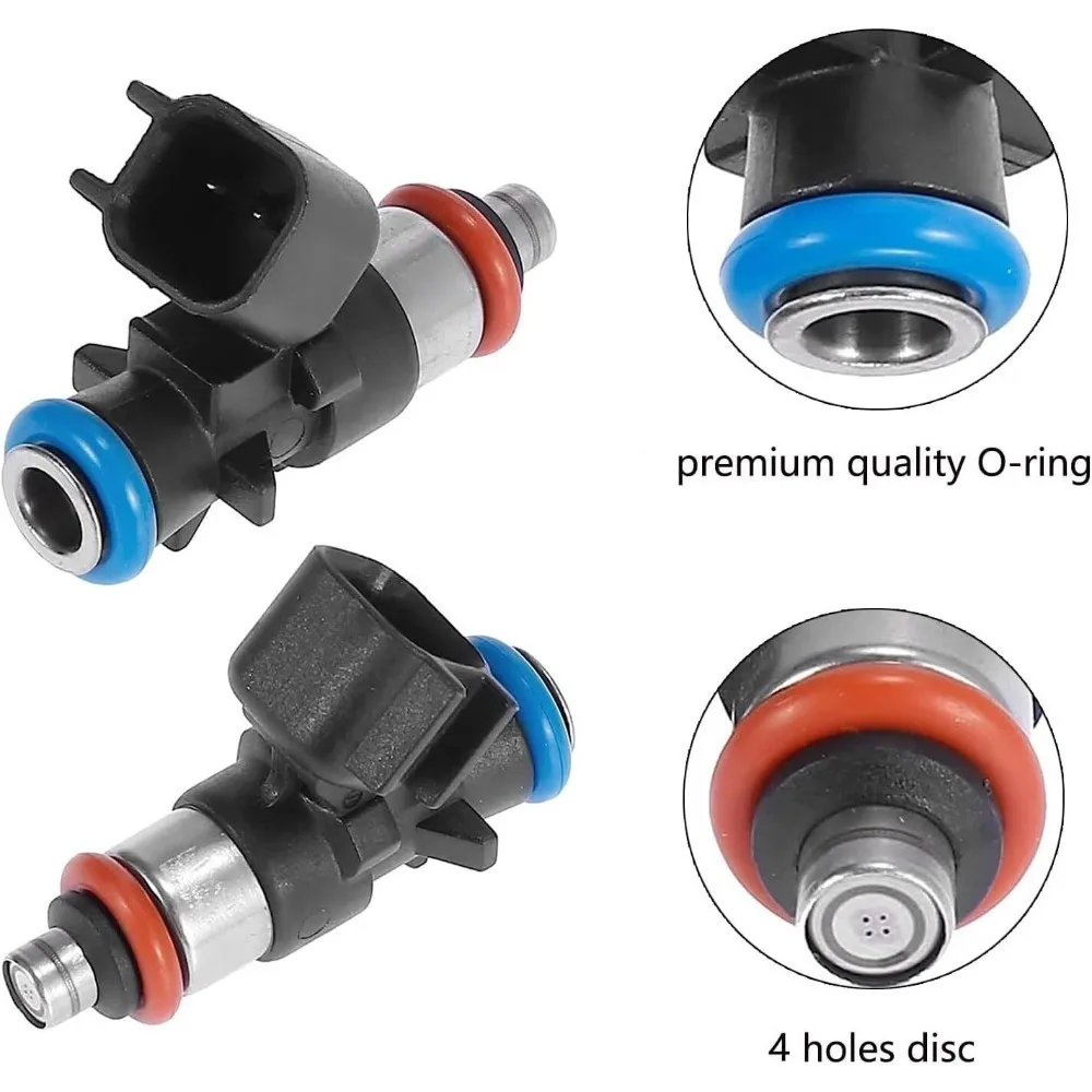 6Pcs Fuel Injectors For Jeep Grand Cherokee for Dodge Avenger Journey Durango 3.6L For Chrysler 0280158233 5184085AC FJ1147