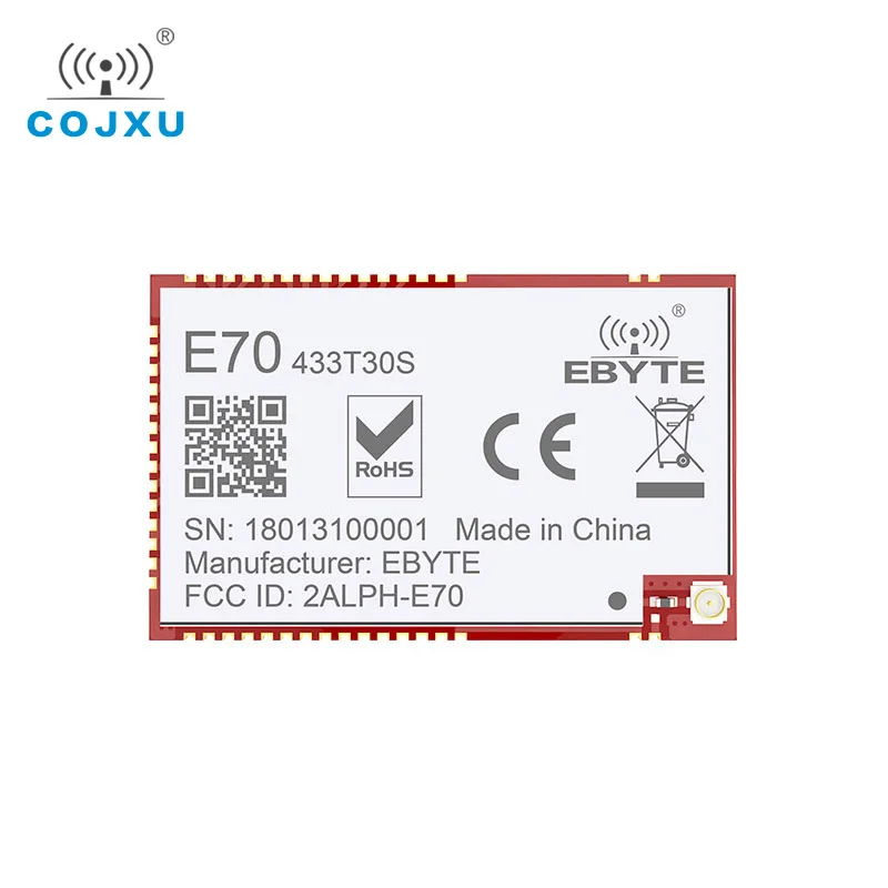 CC1310 1 Вт 433 МГц IOT SMD SoC UART rf беспроводной uhf cojxu фототрансмиттер и Приемник 433 м радиочастотный модуль