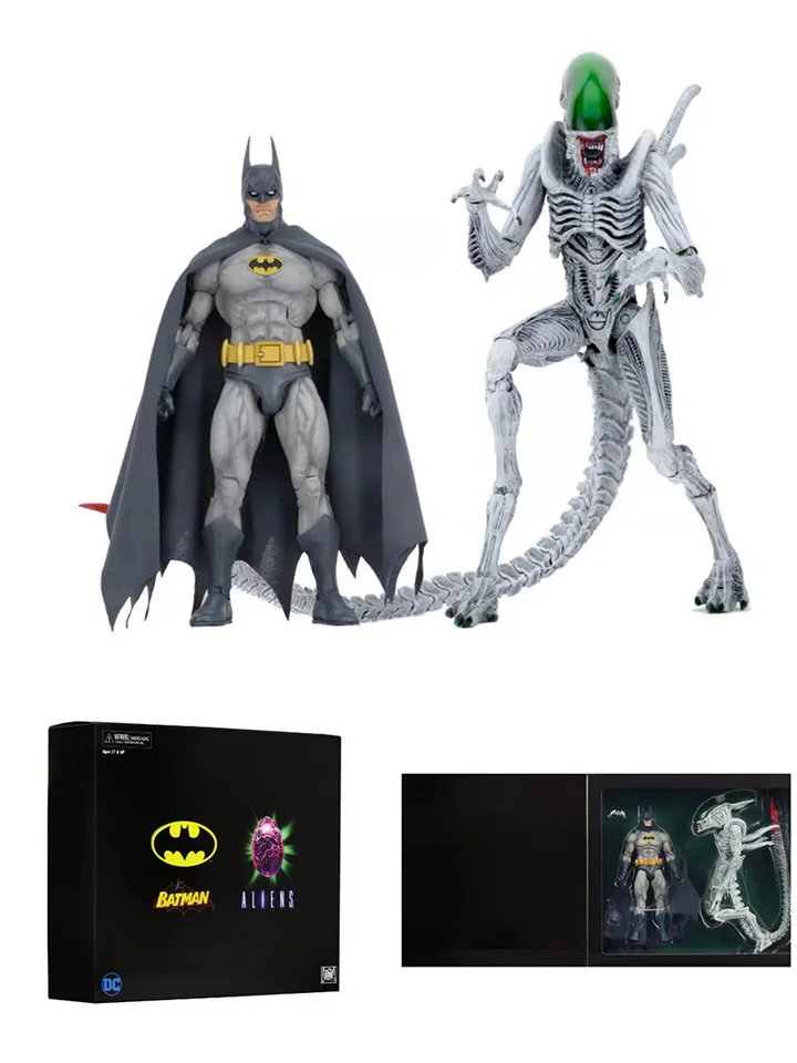 NECA Superman vs Alien Xenomorph 7inch Action Figure