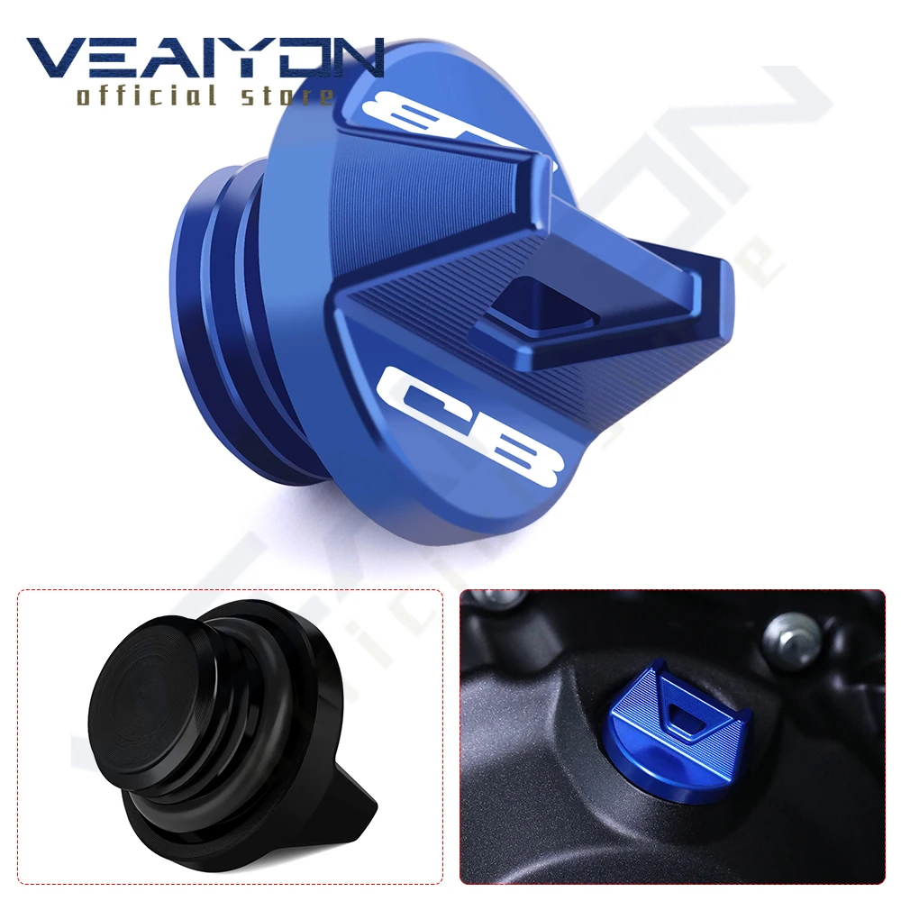 

For CB 500F 500X CB125R CB300R CB650R CB1000R All Year Motorcycle Accessories Engine Oil Cap Plug Filler Nut Cover Cap M20*2.5