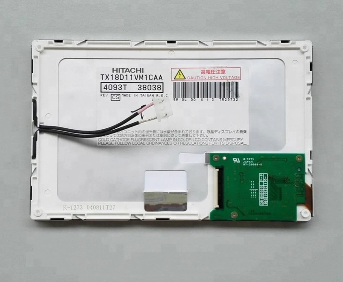 

TX18D11VM1CAA 800*480 7" LCD Display Screen Panel