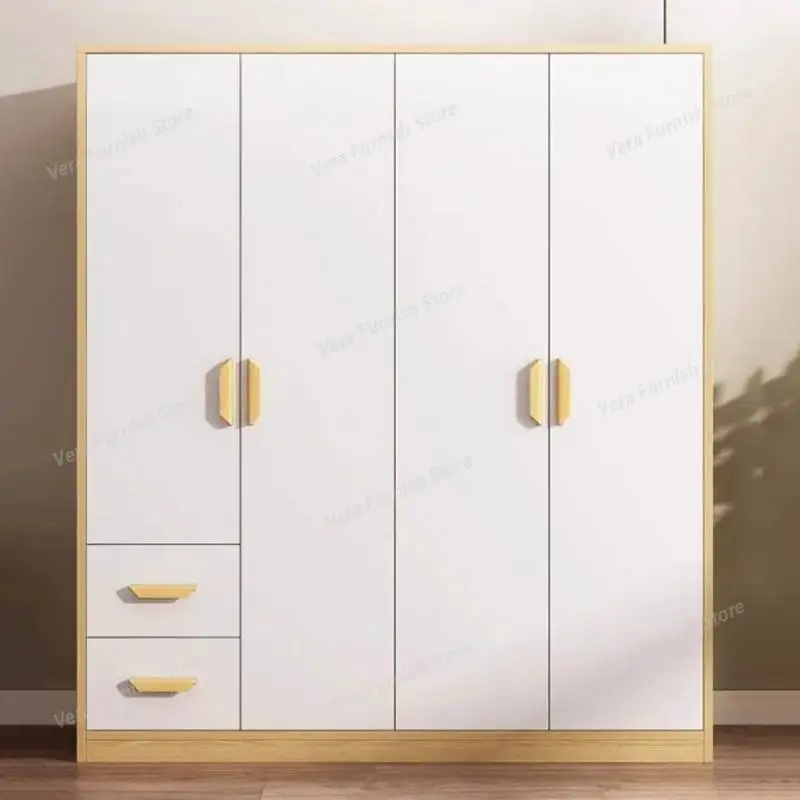 Organizador de roupas nórdico de luxo, armazenamento portátil, guarda-roupa, quarto, moderno, móveis para casa