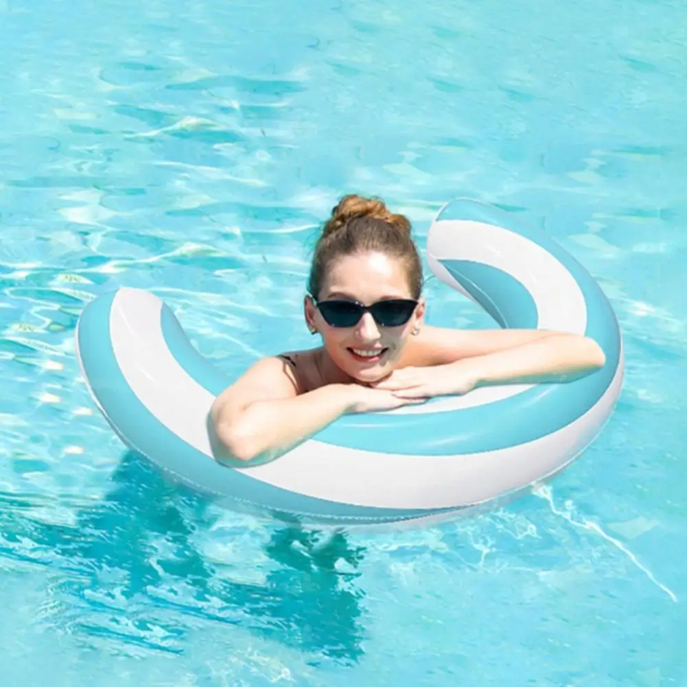 Pool Noodles PVC Leakproof Floating U Shape Swim Adult Pool Floats Inflatable Raft for Beach Lake River Party Outdoor Summer