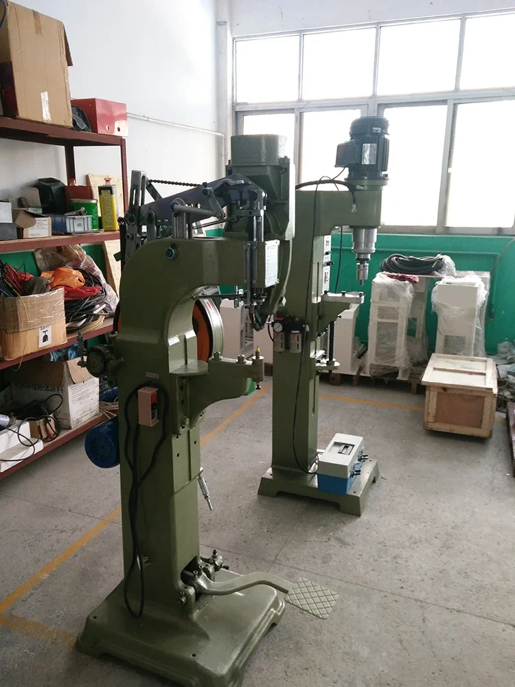 China factory customized big type riveting machine for baby carriages brake lining rivet machine manufacturer