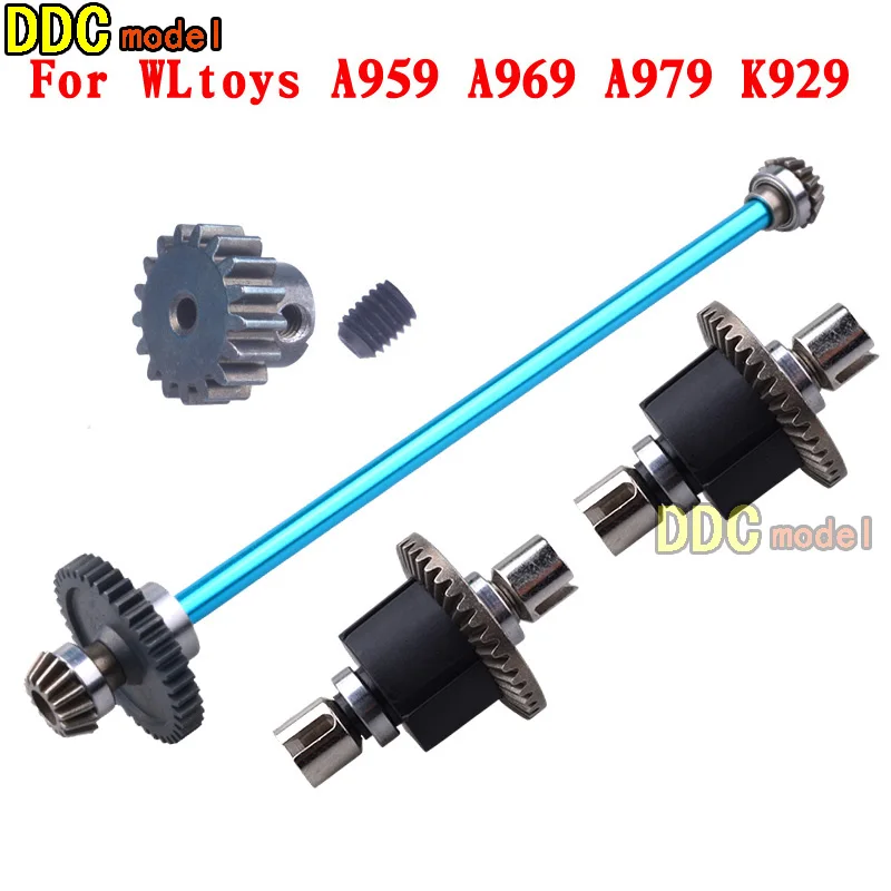 Wltoys A949-B A959-B A969-B A979-B K929-B remote control RC Car Spare Parts Upgrade metal gear differential