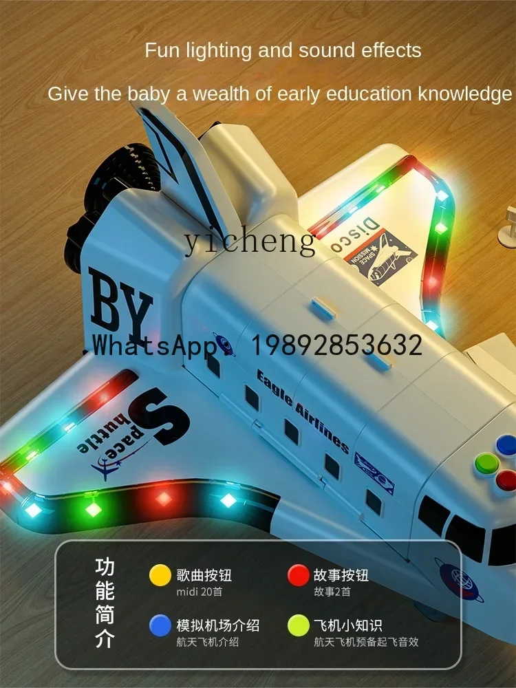 ABC Groot Vervormingsvliegtuig Educatief Speelgoed Jongens Oude Kinderen Verjaardagscadeau