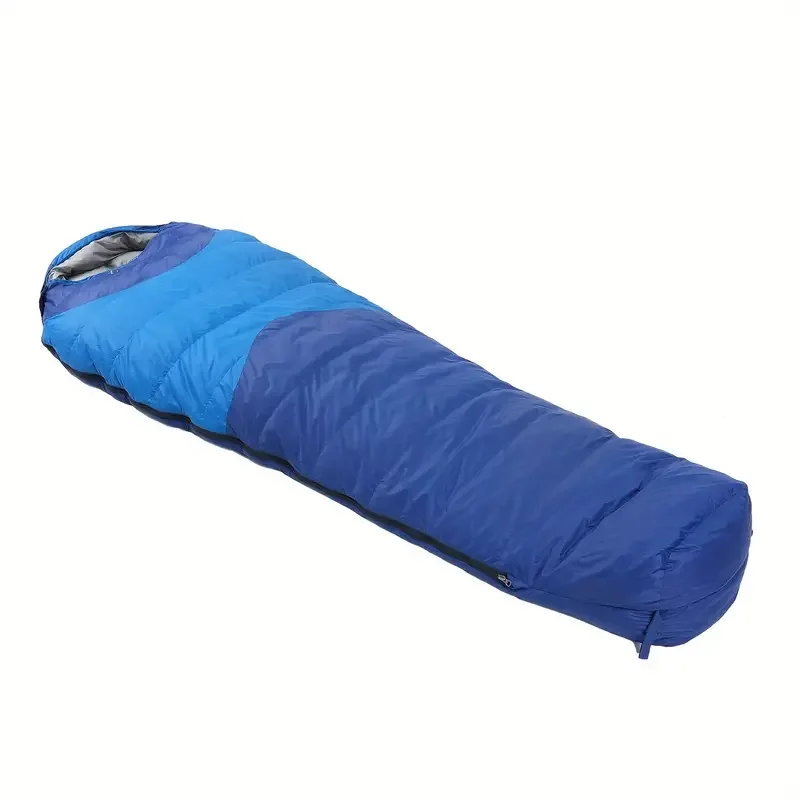 outdoor cold weather zero degree camping sleeping bag 600g waterproof ultralight  goose duck down best 4 season sleeping bag