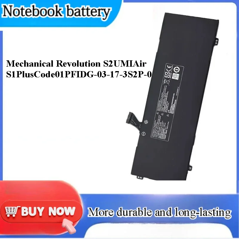 [NEW] for Mechanical revolution S2UMIAirS1PlusCode01PFIDG- 03-17-3 S2P-0 battery life