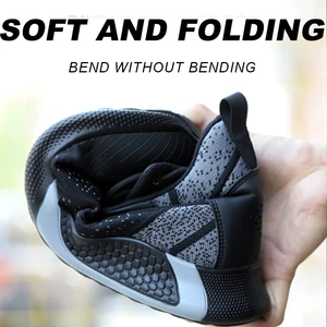 Herren- und Frauen hohe und hohe Sicherheitsstiefel, Stahlschuhe, Anti-Quebra, unzerstörbare Baustiefel, Winter, Winter 12 Hauptverkäufe Hoher Boot - №10