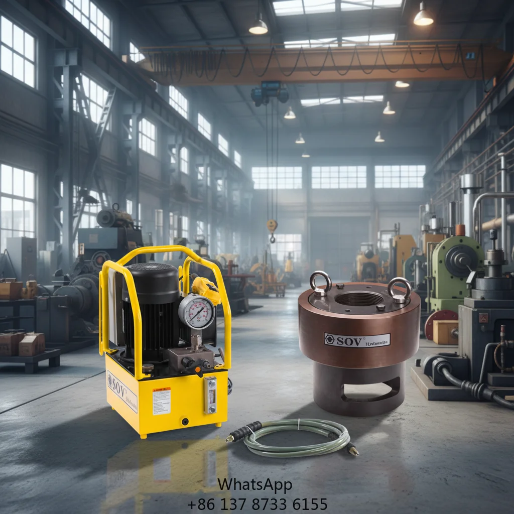 Ultra High Pressure 100Mpa To 400Mpa Electric Hydraulic Piston Pump For Hydraulic Tools Bolt Tensioner Hydraulic Nut DCB-200
