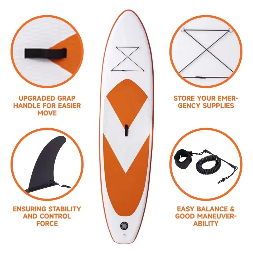 Inflatable paddle board  surfboard waterplay surfing sup Surfboard for ocean lake river Watersports Board Stand Up Surfing