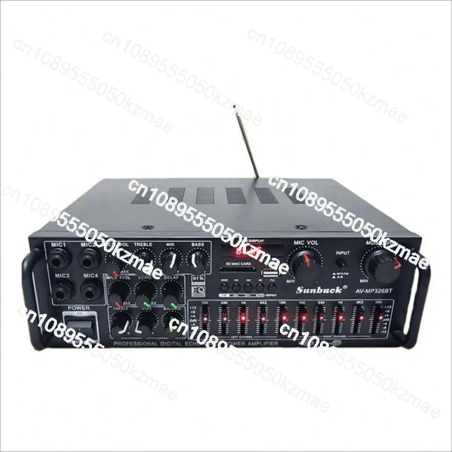 

2-канальный Hi-Fi стереоусилитель с функцией караоке — автомобильный усилитель мощности 220 В/110 В