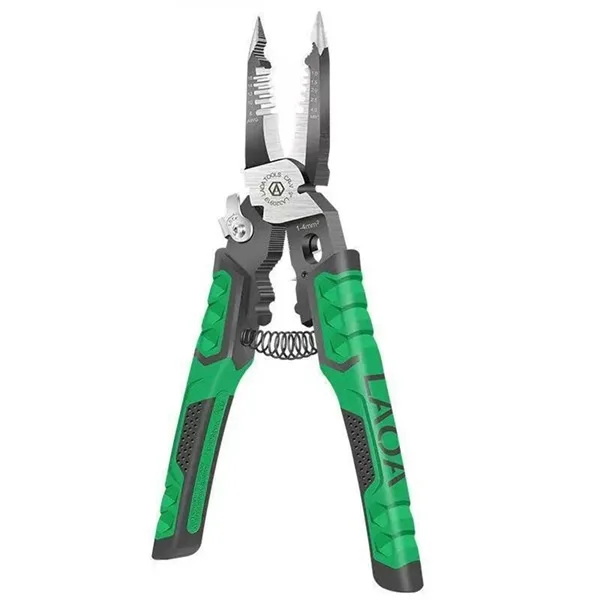 Multi Function Electrician Pliers Wire Stripper Crimper Cable Cutter All in One Tool for Electrical Work