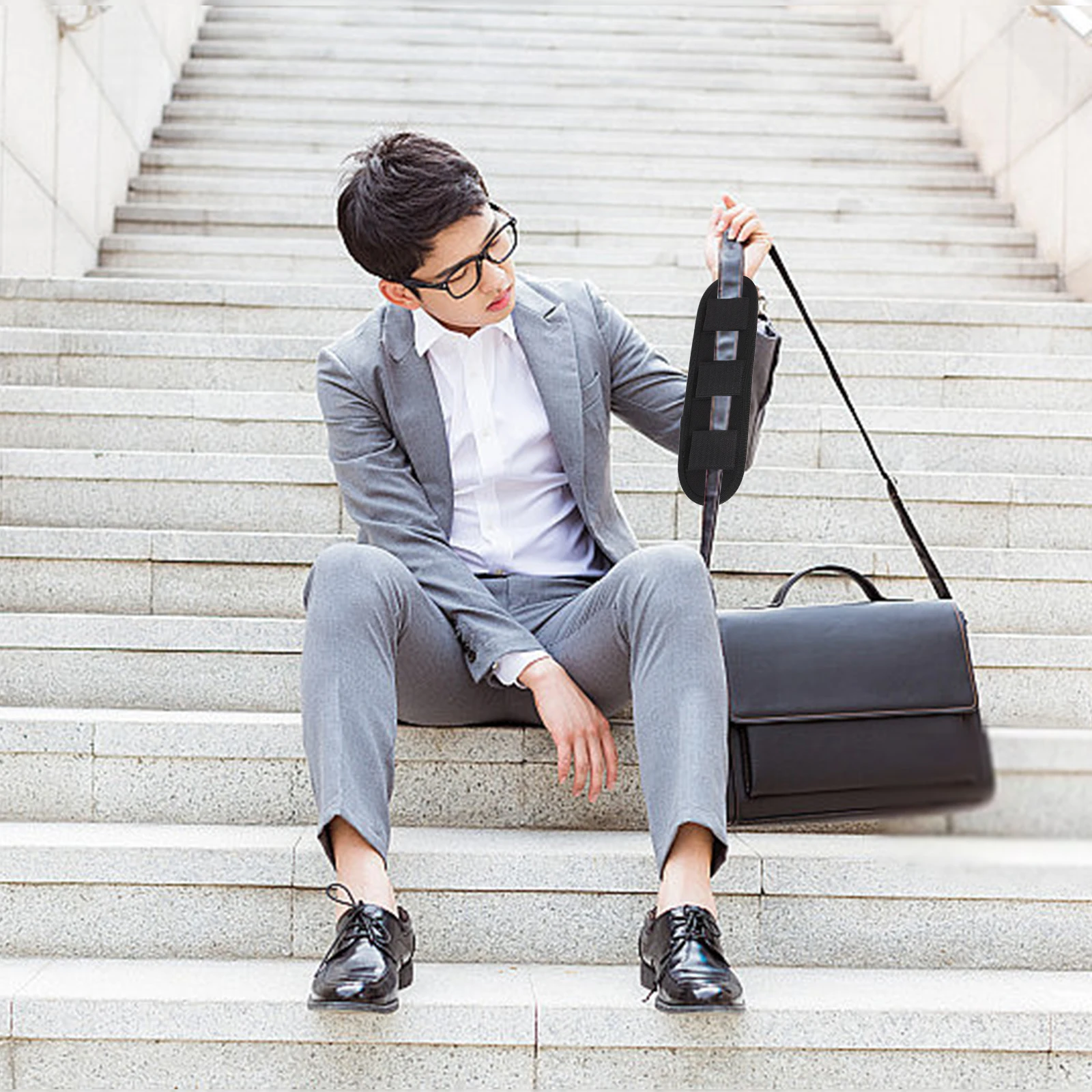 

3Pcs Decompression Shoulder Pads for Backpacks Breathable Lightweight Cushion Supports Reduce Strain Compatible with Most Bag