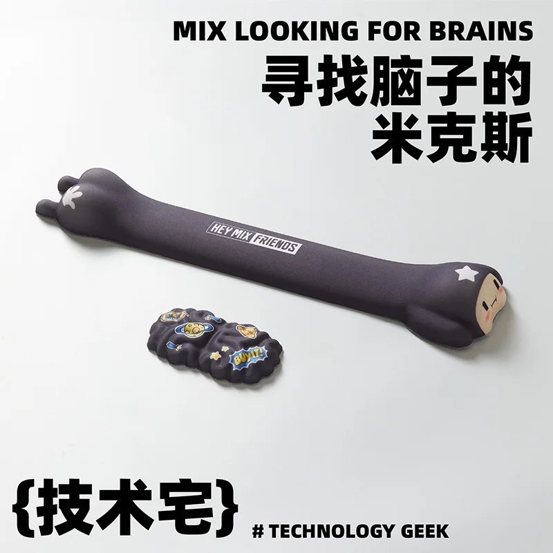 

Esports Keyboard Wrist Rest Support Decompression Decoration Desktop Keyboard Hand Rest Wrist Support Mouse Pad Desk Accessories