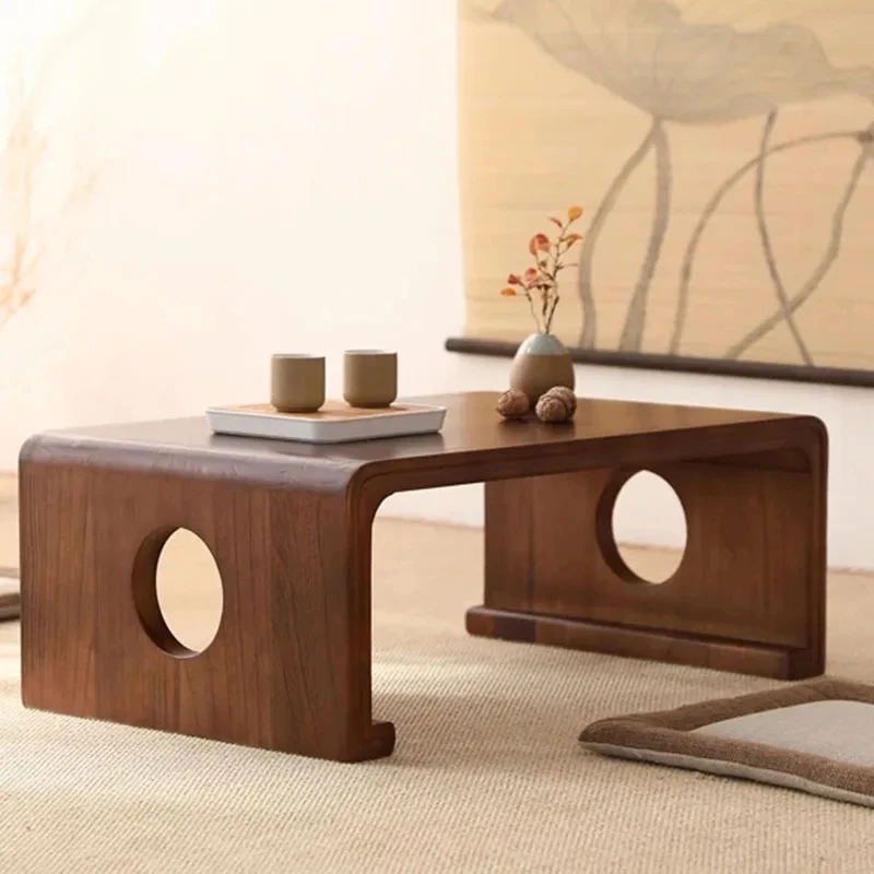 Wood Designer Coffee Table Small Modern Decoration Books Side Table Simple Aesthetic Mini Mesas Bajas Chinese Style Furniture