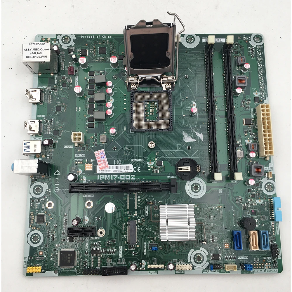 HP, IPM17-DD2, 862992-002, 862992-602,h170,envy 750, 580-076cn用の高品質デスクトップメインボード