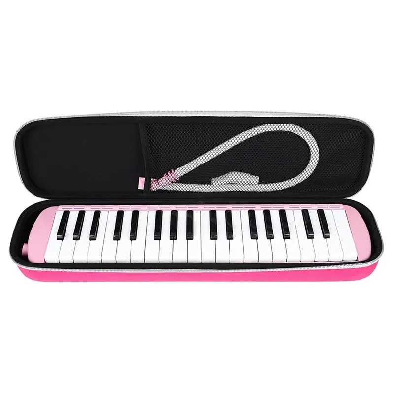 

Мелодика A06F-37: клавишный инструмент, сопрано-пианино, с мундштуком и комплектом трубок, в сумке для переноски