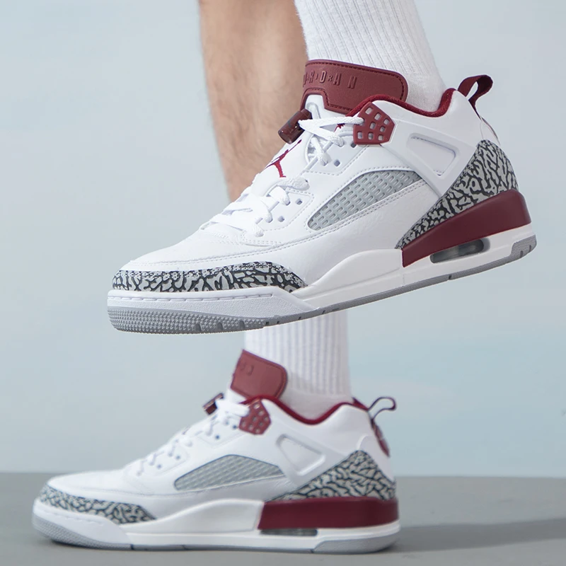 

Мужские кроссовки NIKE JORDAN SPIZIKE LOW, модные баскетбольные кроссовки в стиле ретро для настоящих боевых тренировок FQ1759-106