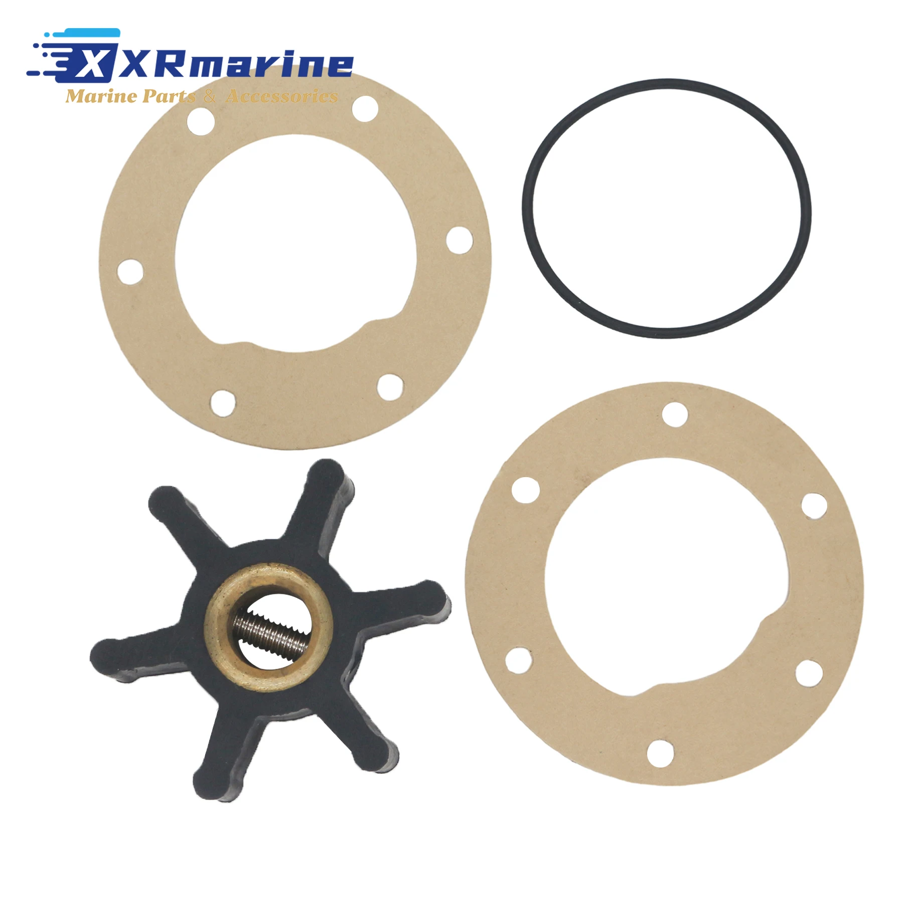 

Комплект рабочего колеса водяного насоса 104211-42070, совместимый с двигателями Yanmar Inboard 2GM, 2QM, 3GM, YSB, YSE, YSM, 104211-42071, 18-3079