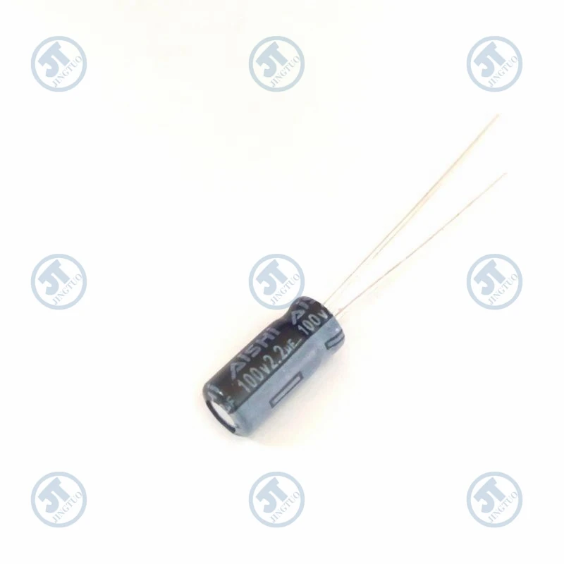 Capacitor eletrolítico de alumínio radial, 100V, 2,2 UF, 2.2MFD, 100WV, 5x11mm, 20pcs