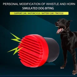 Funny Dog Barking Speaker Car Horn Universal Dogs Sound Motorcycle Battery Auto Modified Horn Voltage 12V-80V Electric Horn