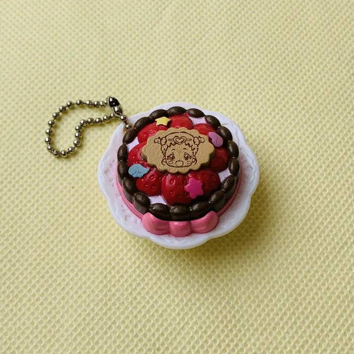 Genuine Tropical-Rouge! Pretty Cure Babe Food Yogurt Cake Linkage Prop Pendant Capsule FIGURE TOYS