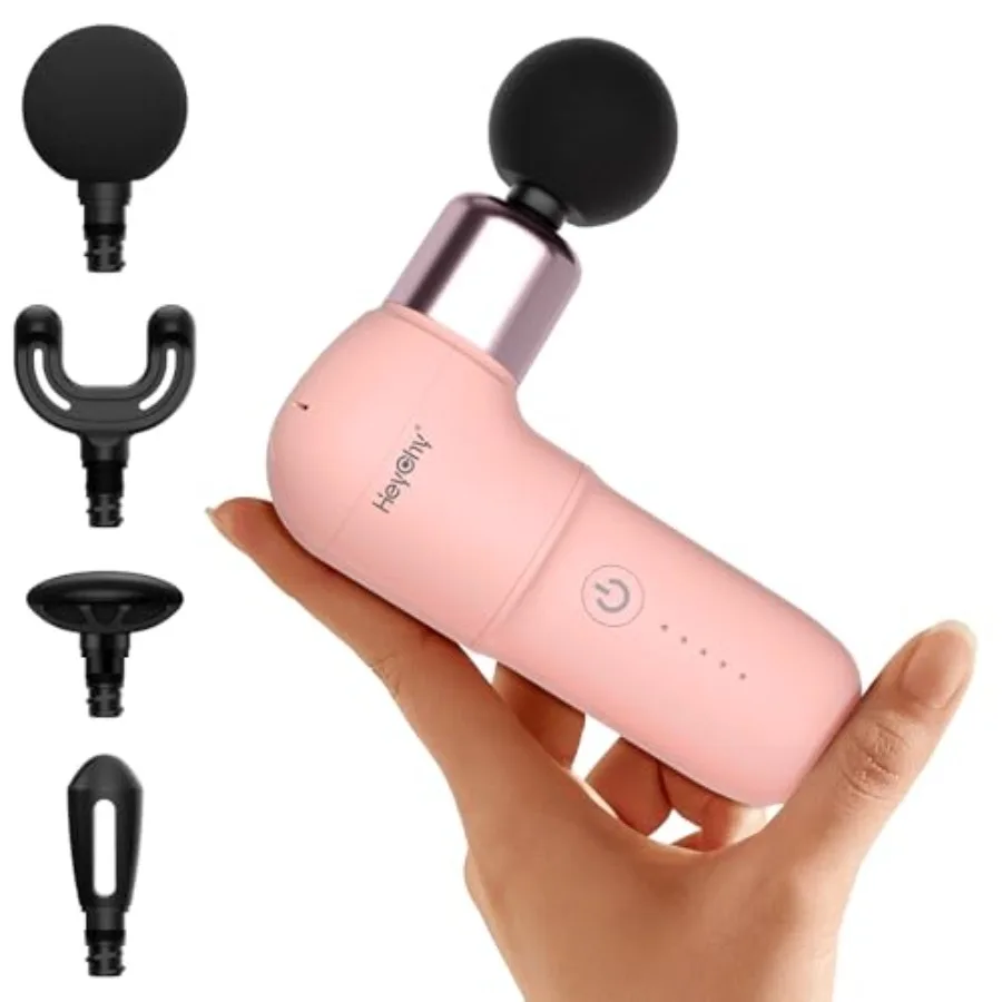 

Суперминиатюрный массажный пистолет для глубокого массажа мышц, компактный перкуссионный массажер для спорта и путешествий, портативный массажный пистолет для неё.