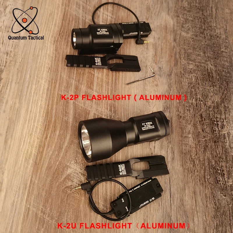 

Tactical AK47 Hunting Weapon Flashlight Klesch 2U 2P Zenitc New AK-SD Upgrade Klesch-1S LED Strobe Scout Light Remote Switch