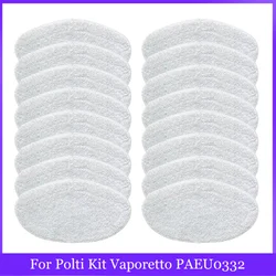 Washable Mop Rags For Polti Kit Vaporetto PAEU0332 Steam Vacuum Cleaner Microfibre Mops Cloth Replacement Parts Accessories