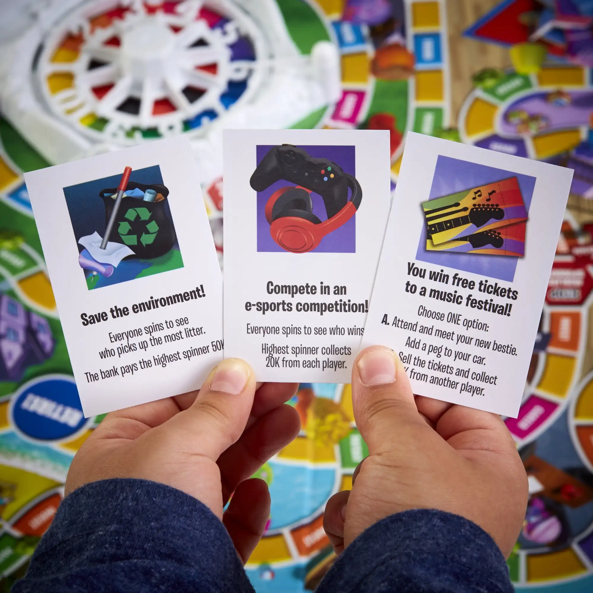 Game, Family Board Game, For Ages 8+, Pegs Come In 6 Colors