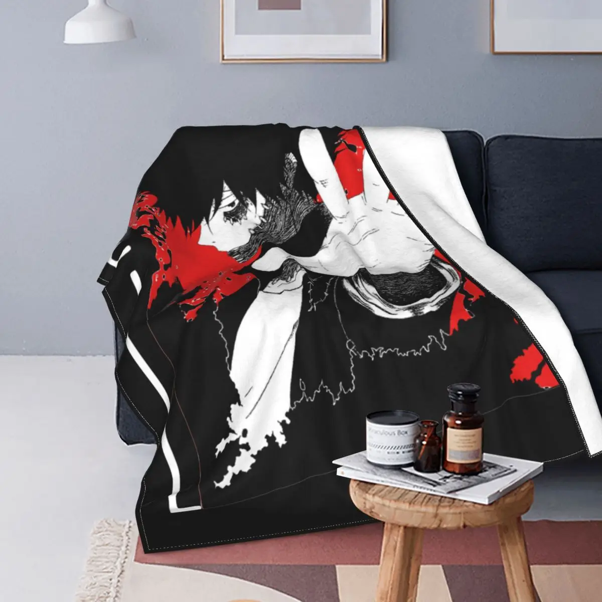 

Одеяло Dabi Boku без героев Академии BNHA MHA, потрясающее Фланелевое теплое покрывало, летнее покрывало